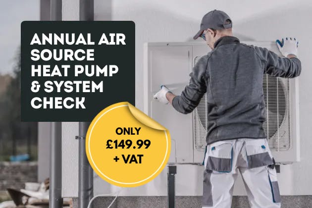 Save on Your Air Source Heat Pump & System Check